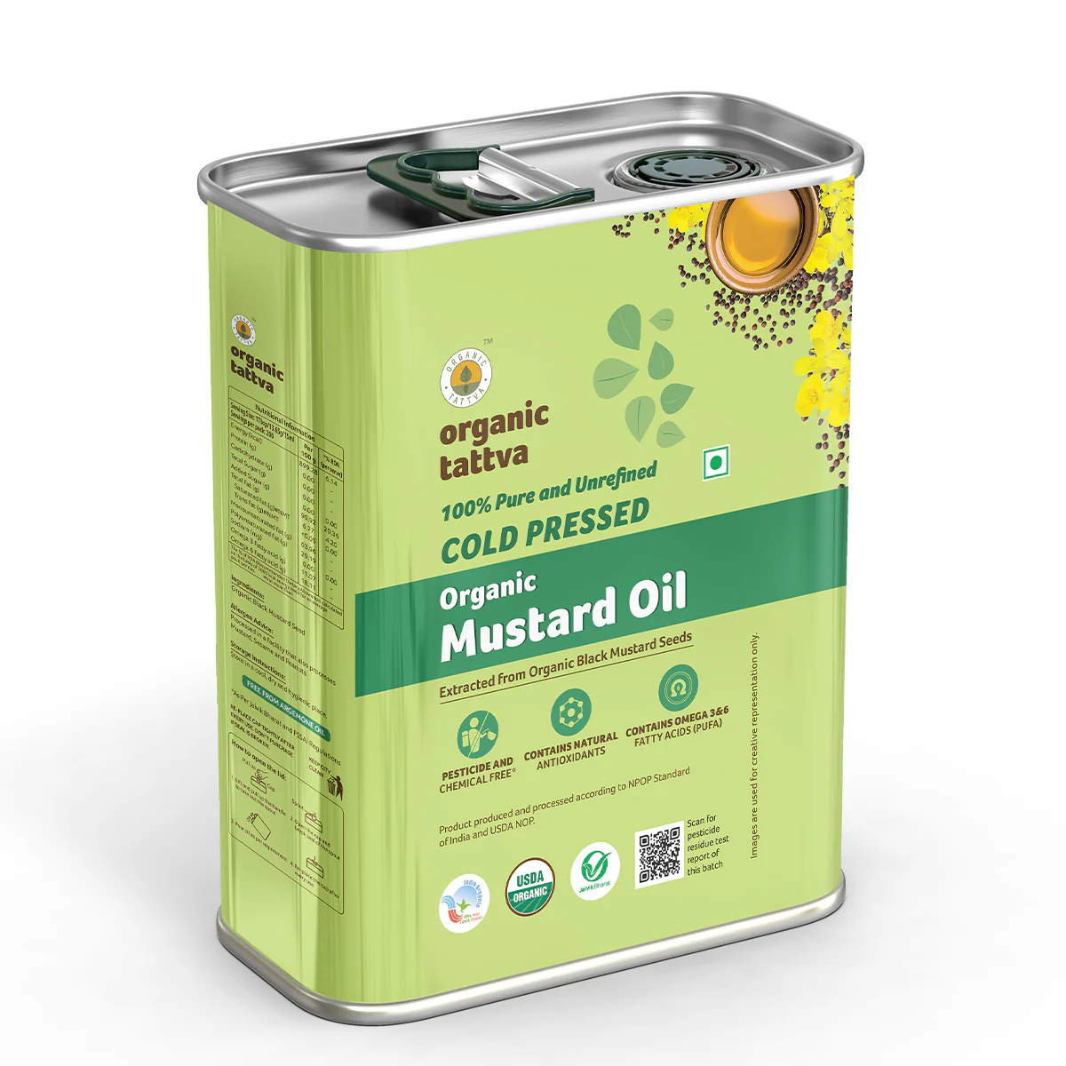 Cold Pressed Mustard Oil - Image 3