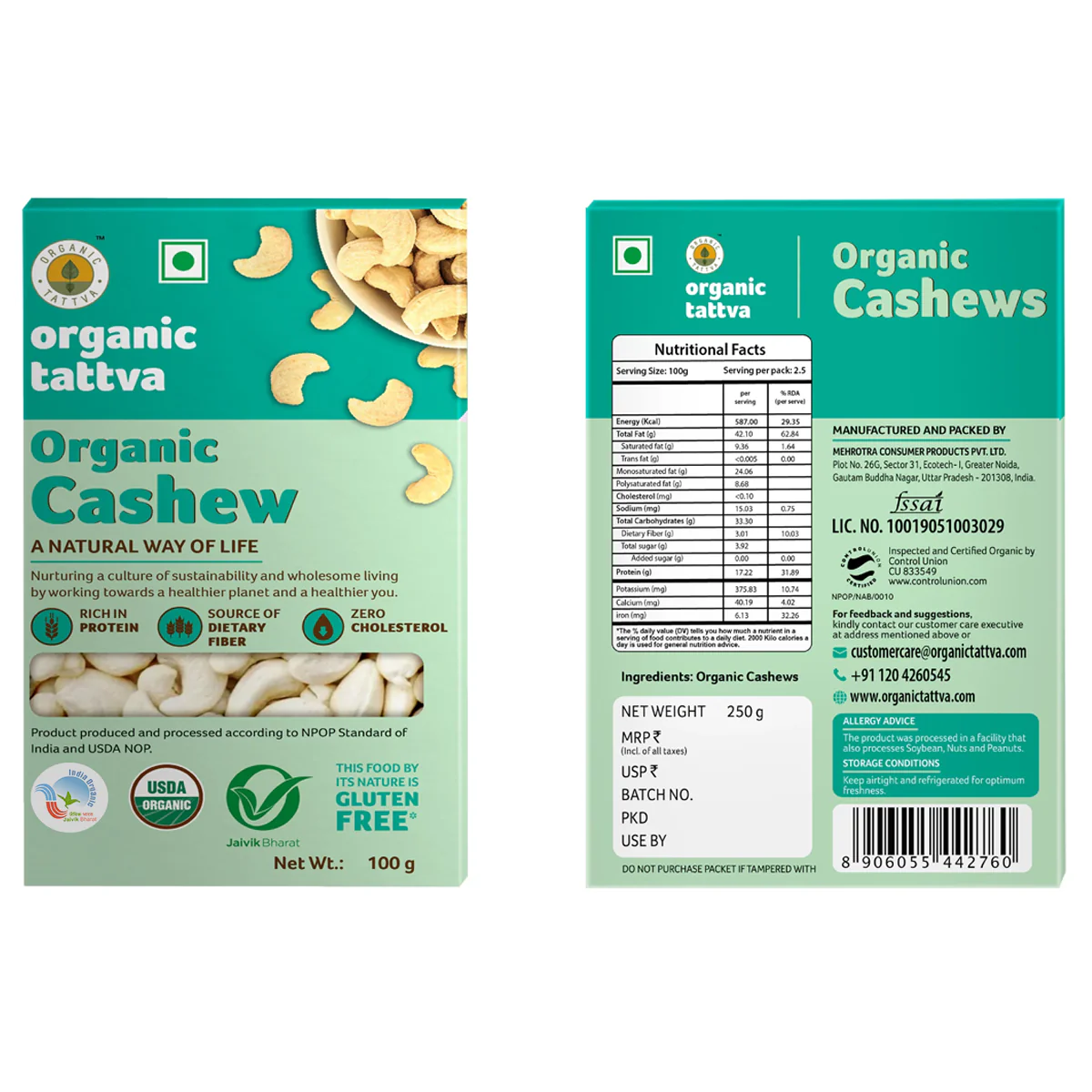 Dry Fruits Combo - Cashew, Walnut, Almonds - Image 3