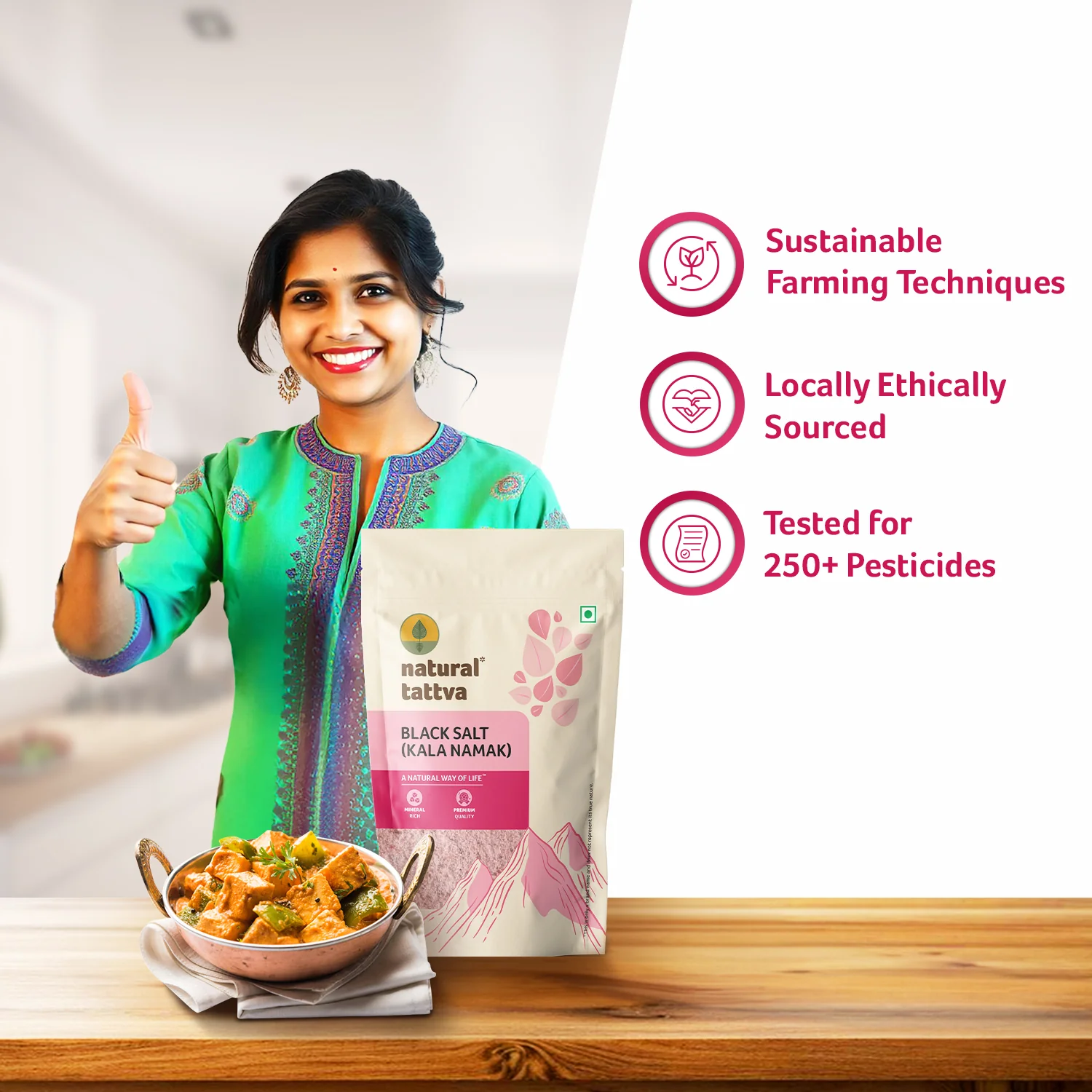 NATURAL TATTVA Black Salt - Image 3