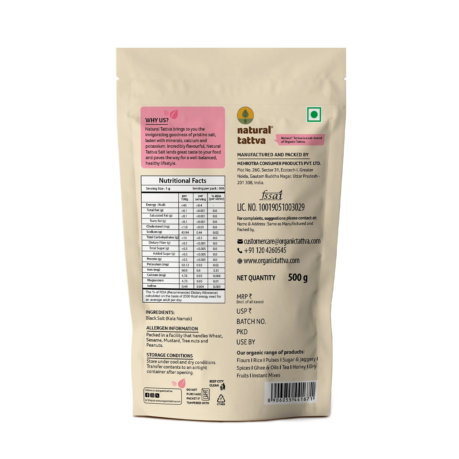 NATURAL TATTVA Black Salt - Image 9