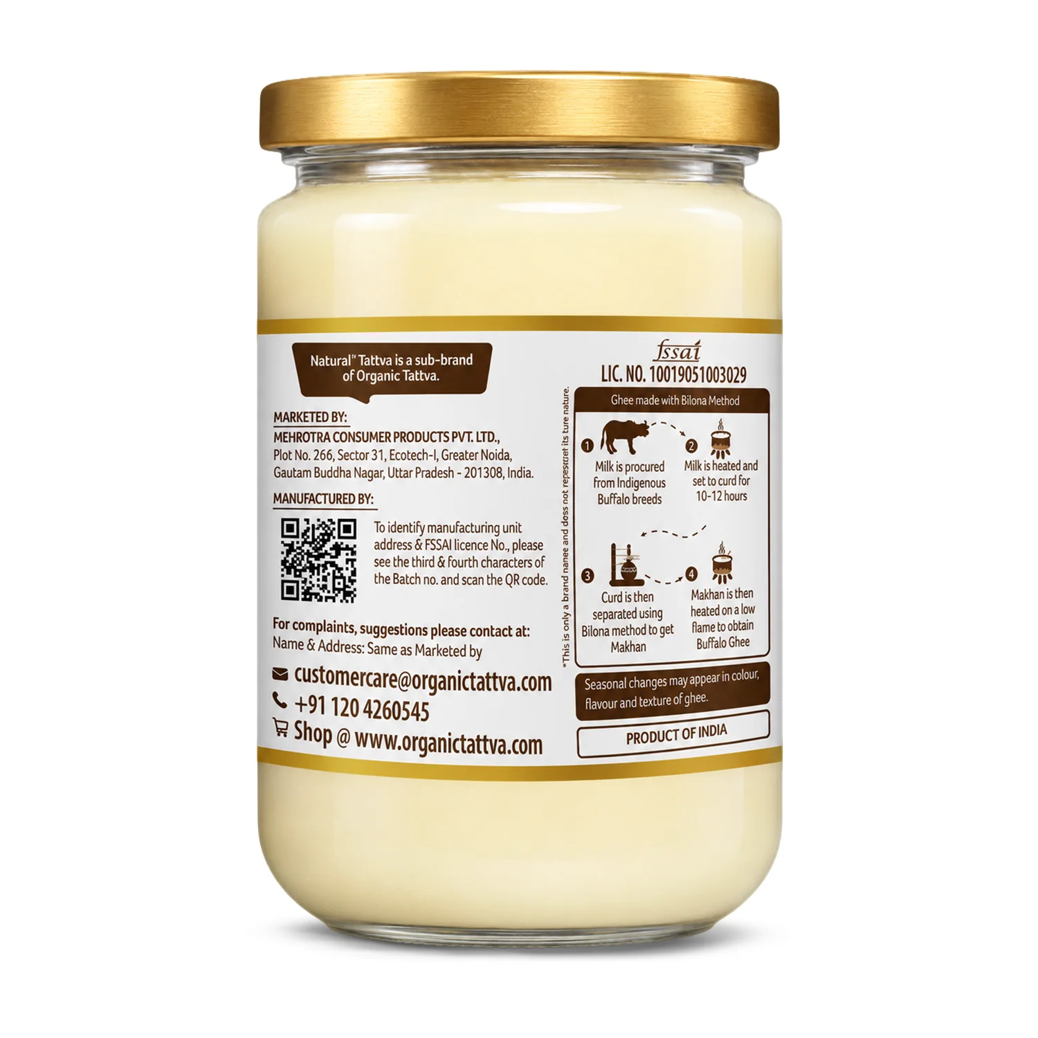 Natural Tattva Buffalo Ghee - Image 5