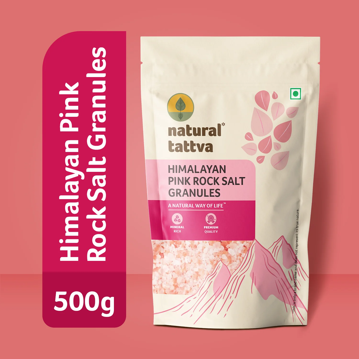 NATURAL TATTVA Himalayan Pink Salt Granules - Image 3