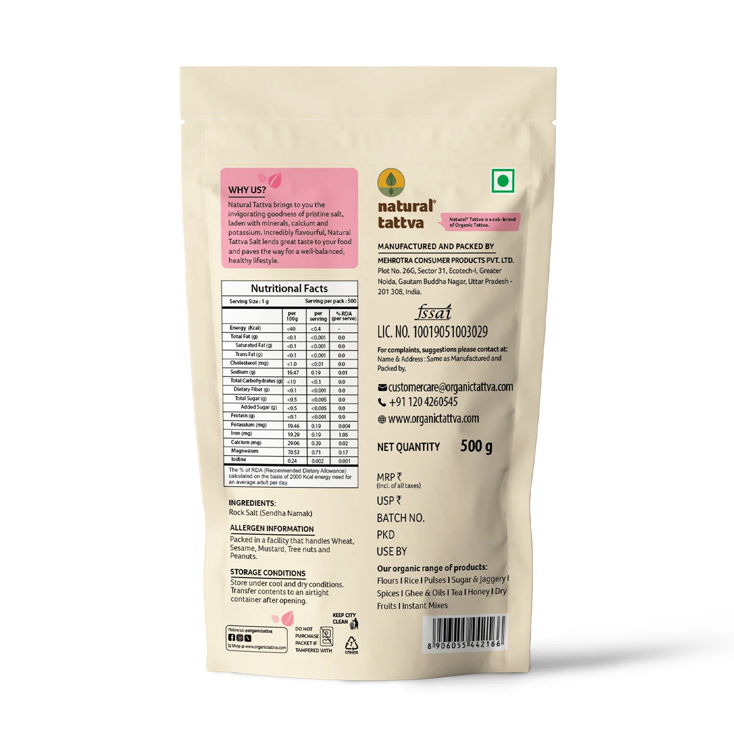 NATURAL TATTVA Himalayan Rock Salt (Sendha Namak) - Image 10