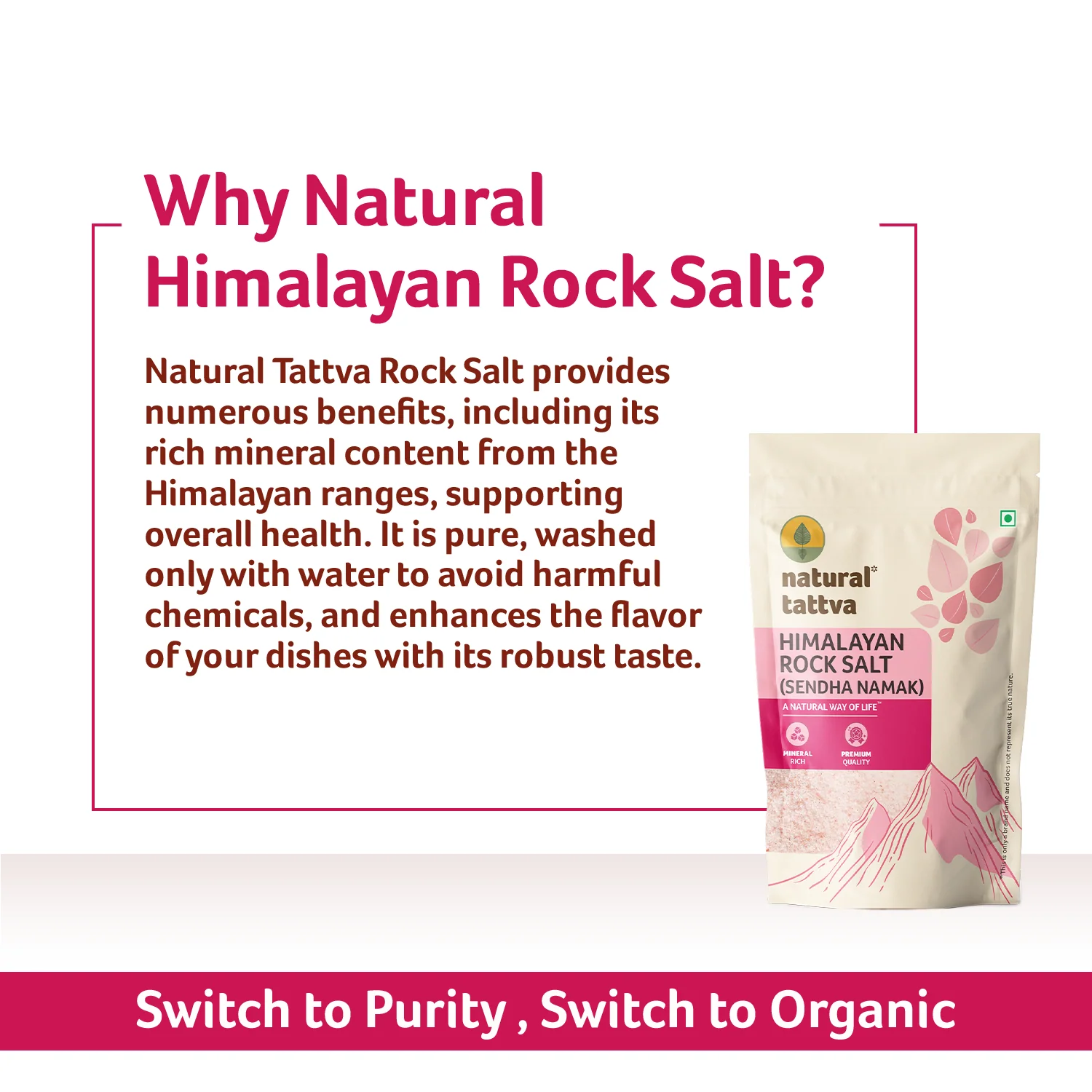 NATURAL TATTVA Himalayan Rock Salt (Sendha Namak) - Image 6