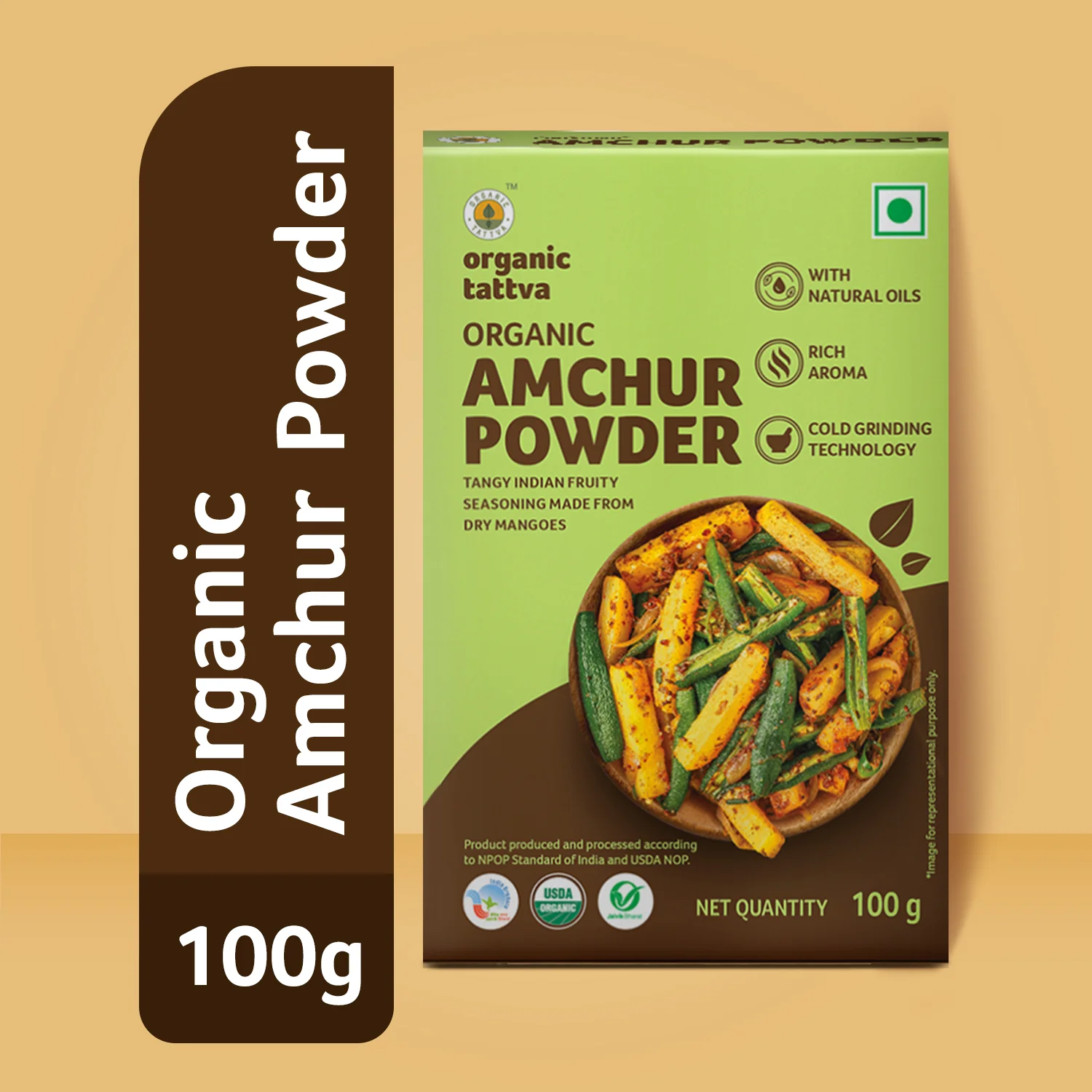 Organic Amchur (Dry Mango) Powder - Image 4