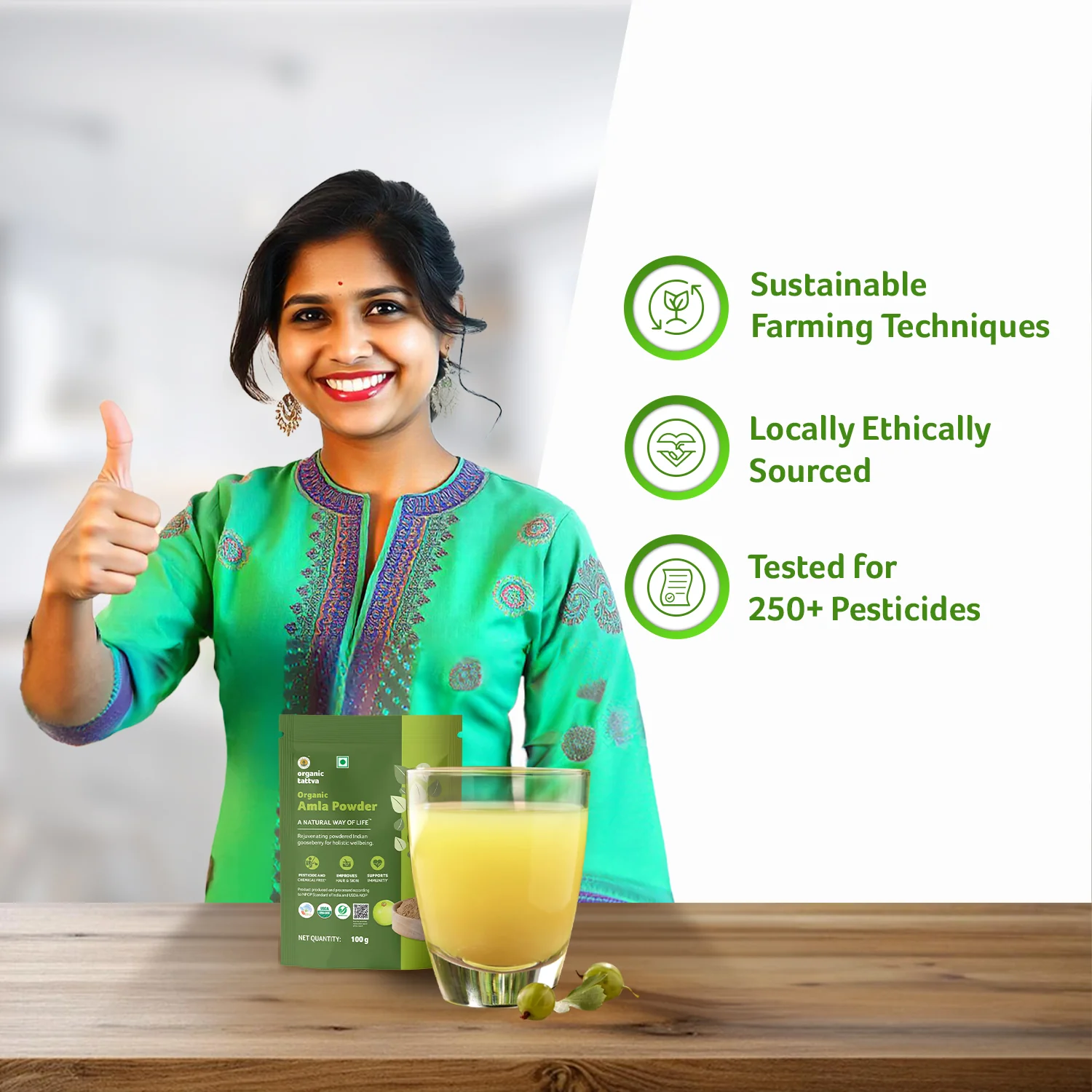 Organic Amla powder - Image 3