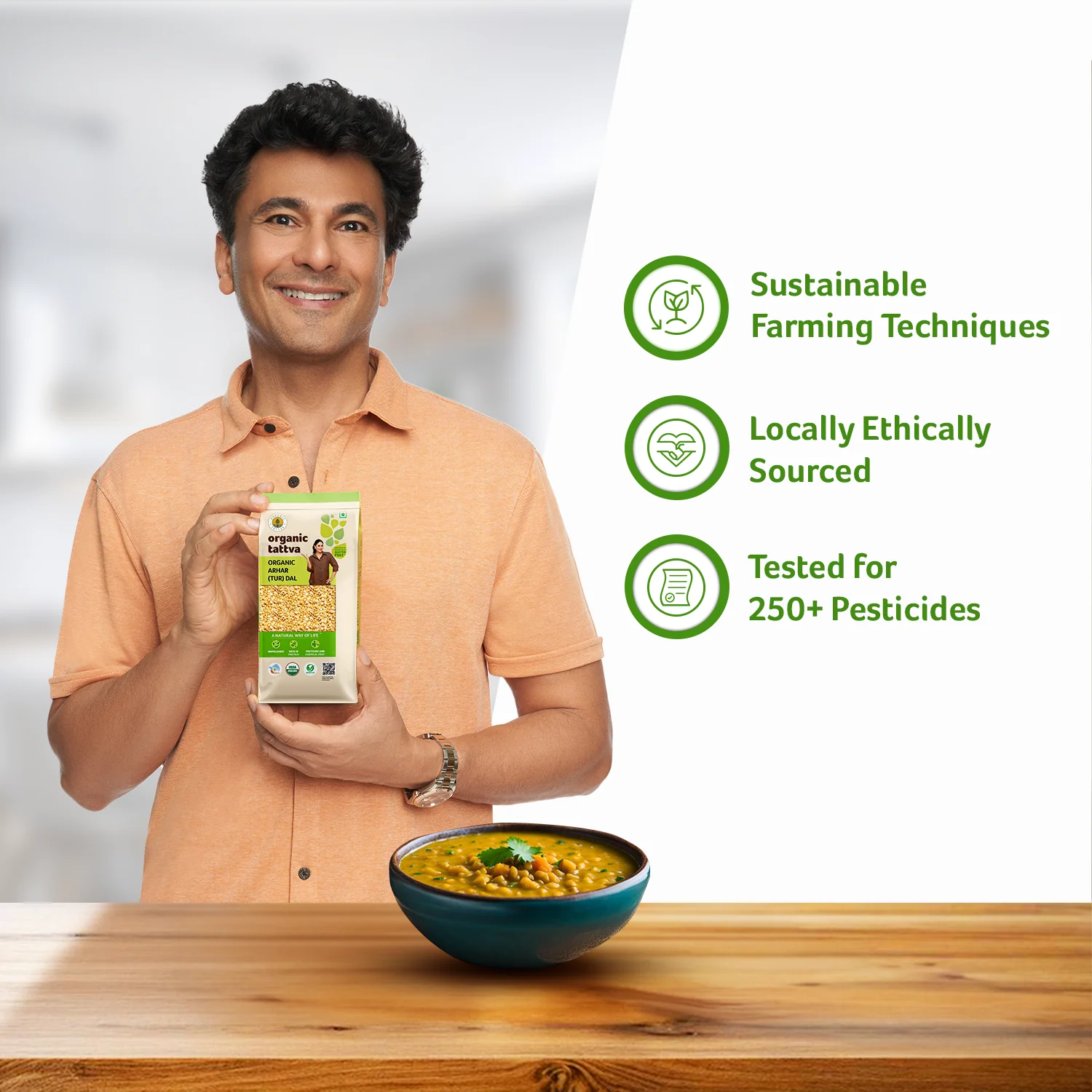 Organic Arhar (Tur) Dal - Image 3