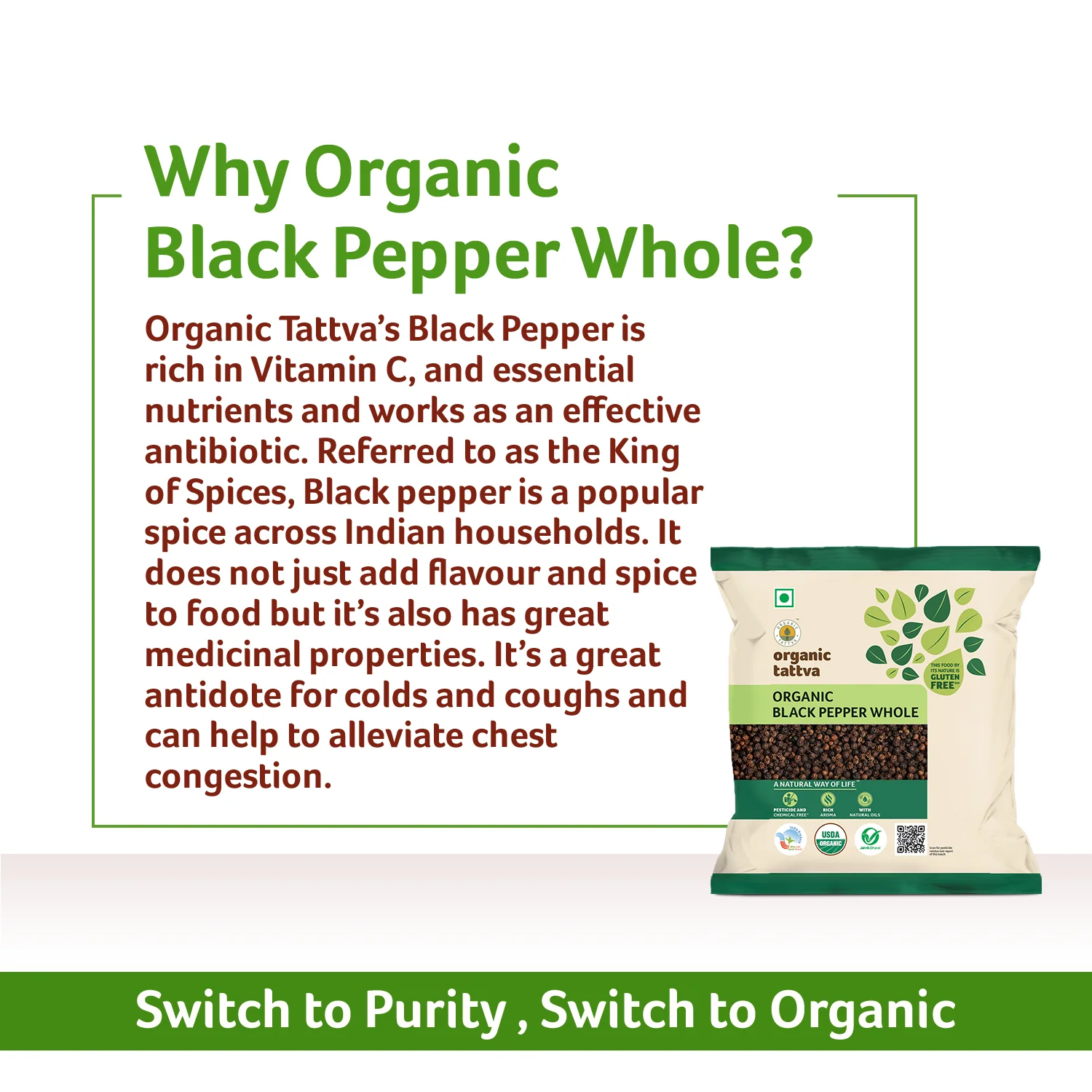 Organic Black Pepper Whole - Image 5