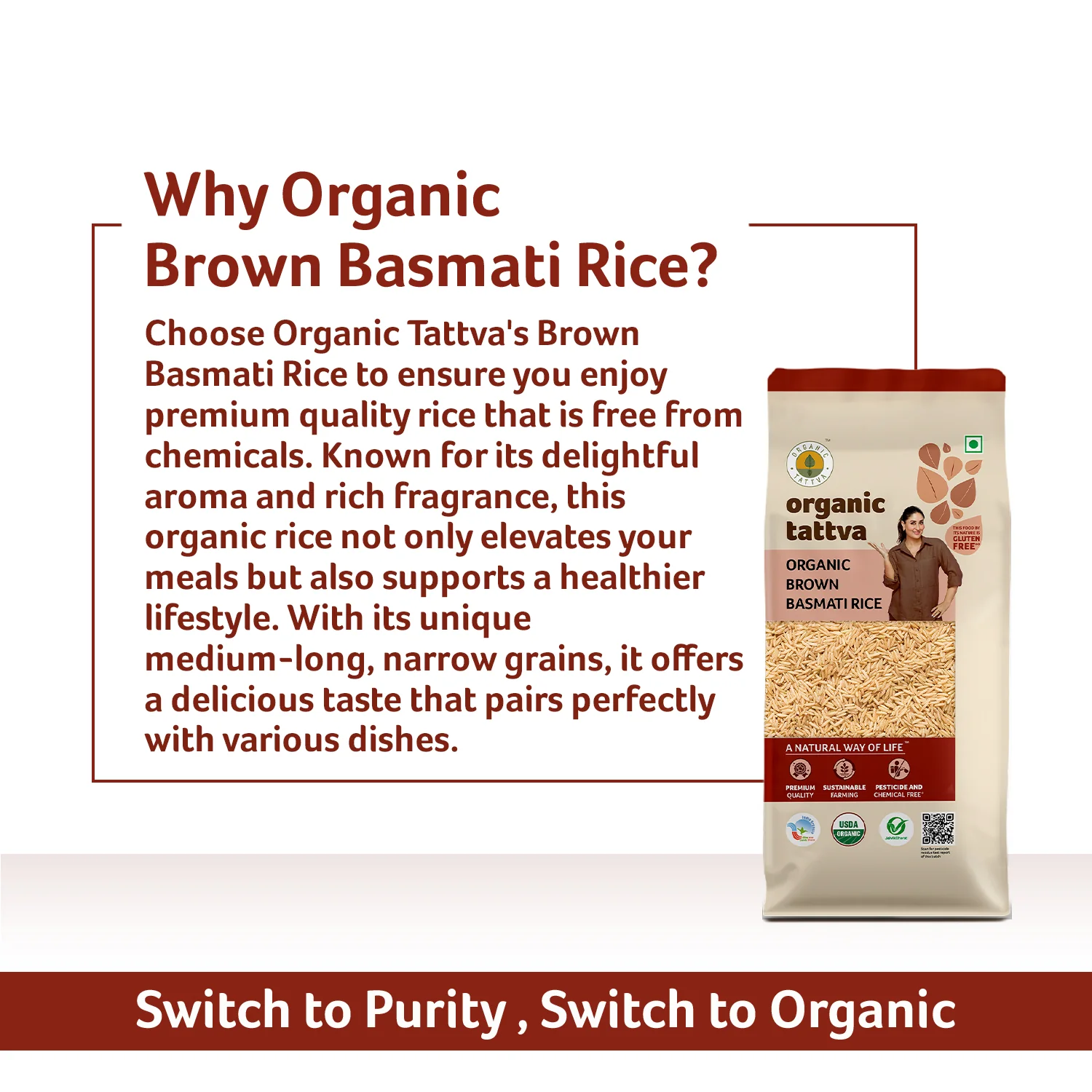 Organic Brown Basmati Rice - Image 5