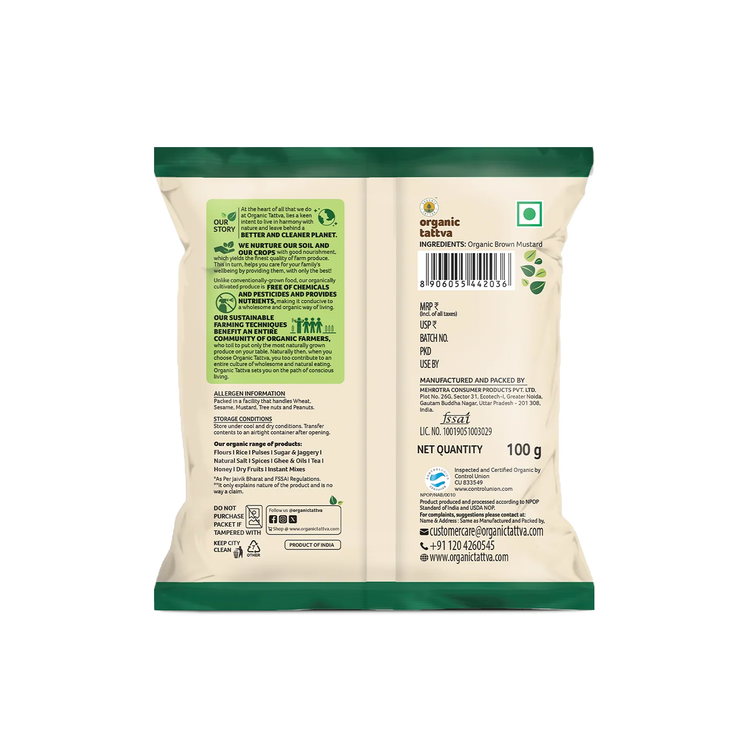 Organic Brown Mustard (Rai) - Image 9