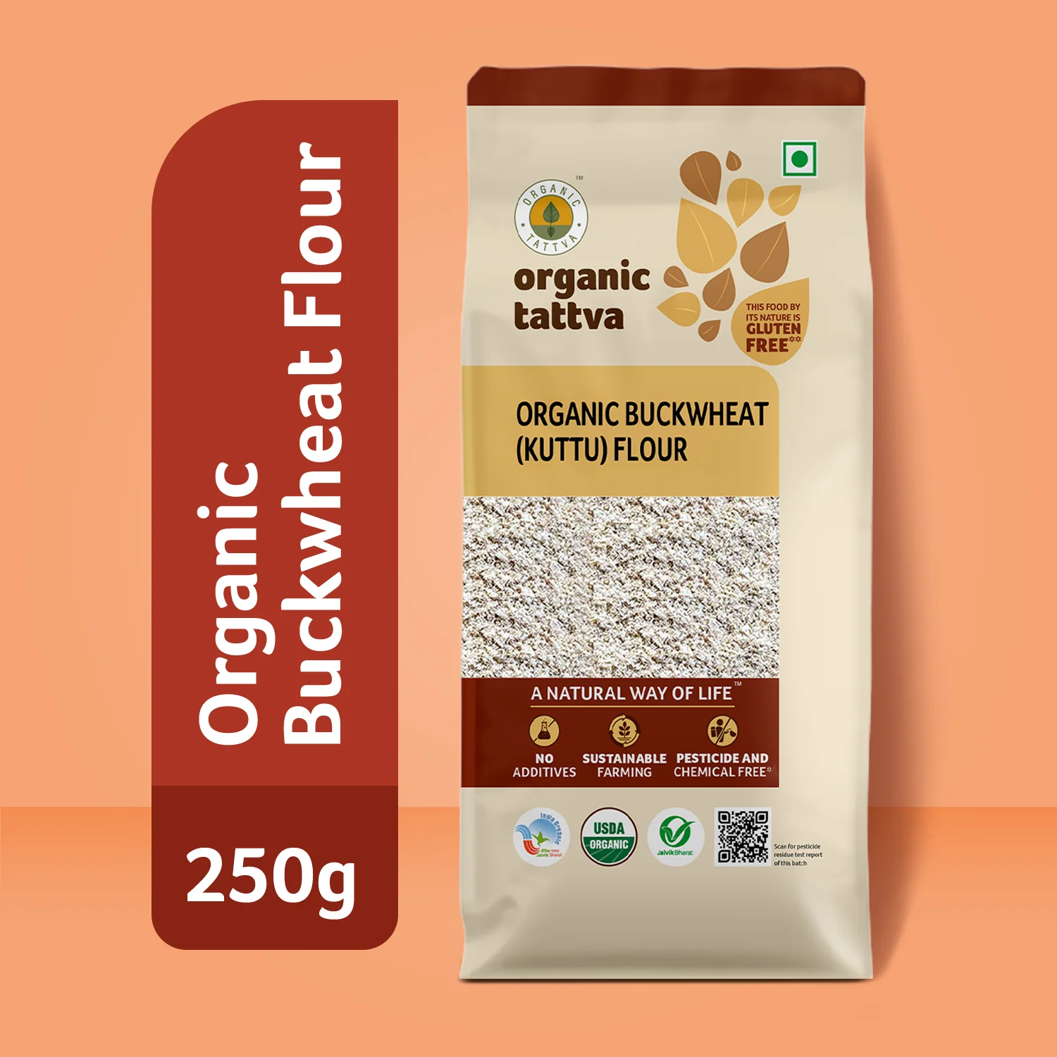 Organic Buckwheat (Kuttu) Flour - Image 4