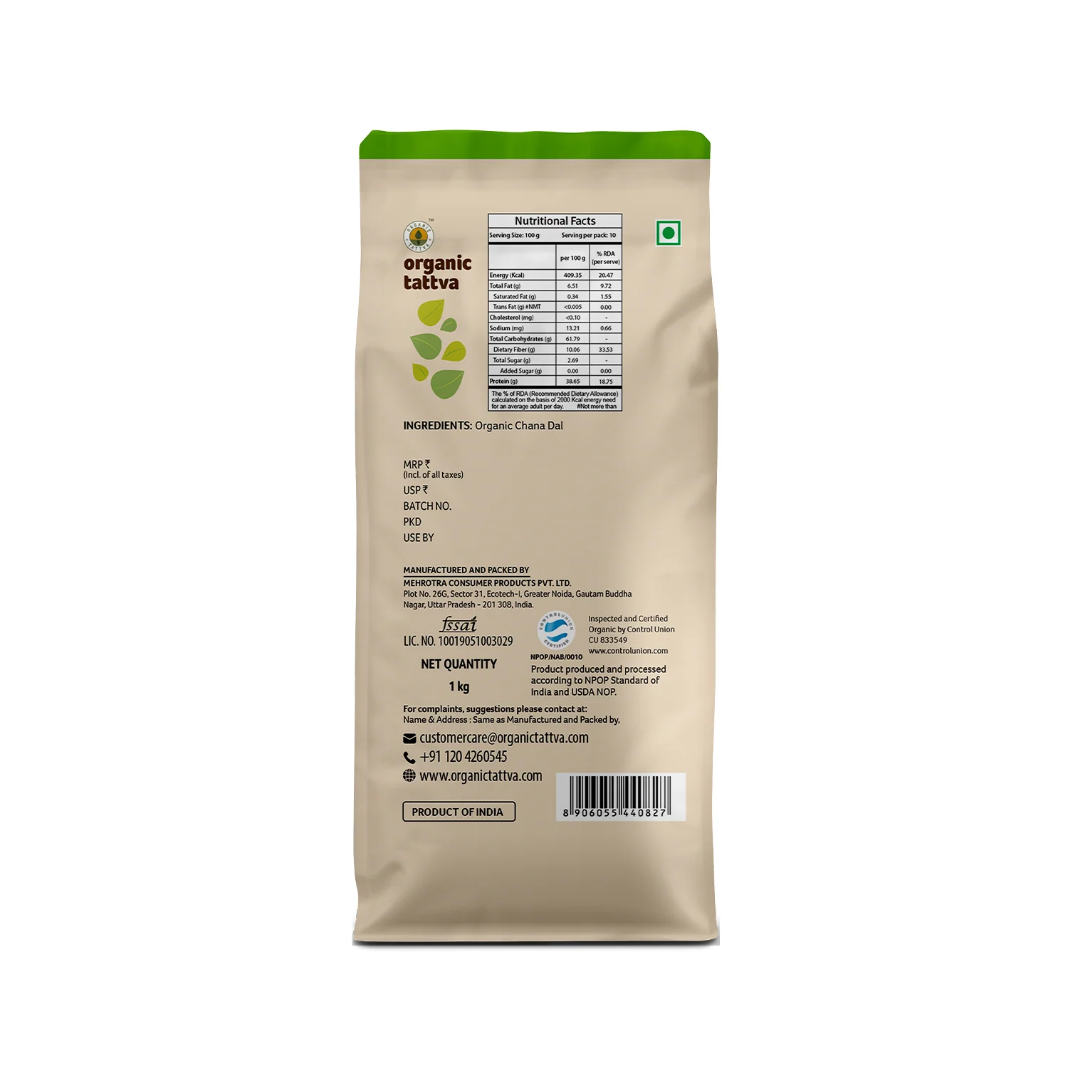 Organic Chana Dal - Image 10