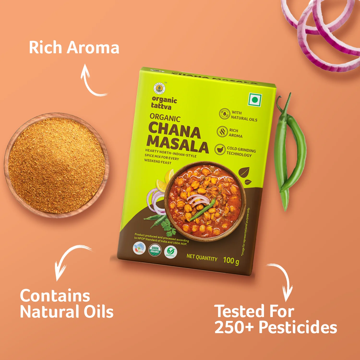 Organic Chana Masala - Image 2