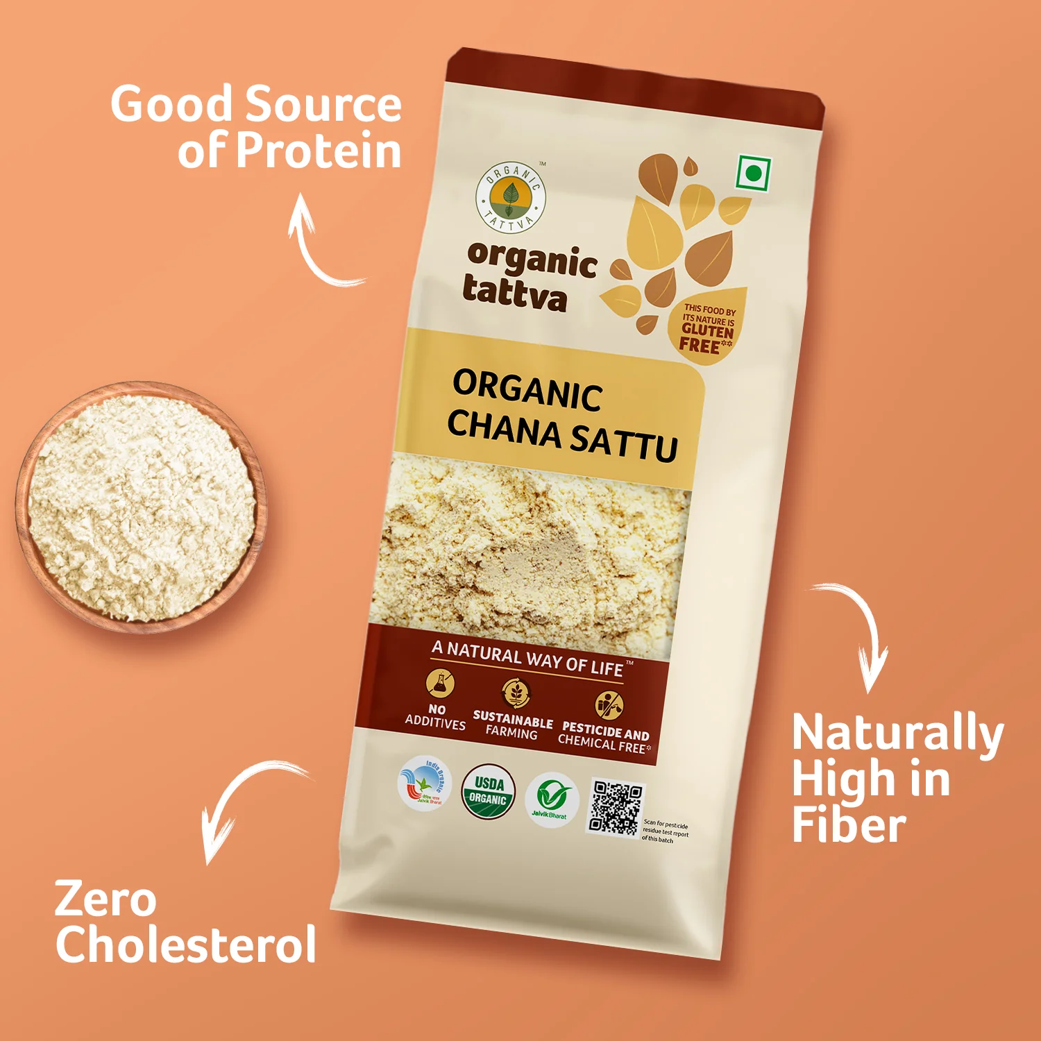 Organic Chana Sattu - Image 2