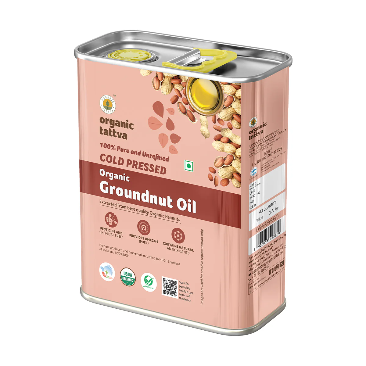 Organic Groundnut Oil - Image 3