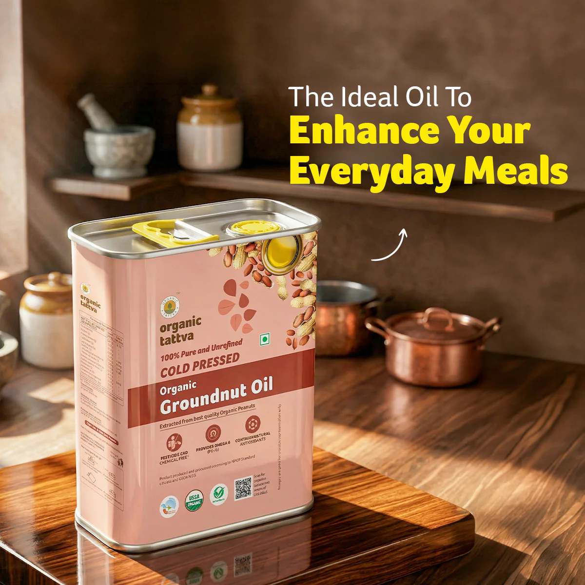 Organic Groundnut Oil - Image 7