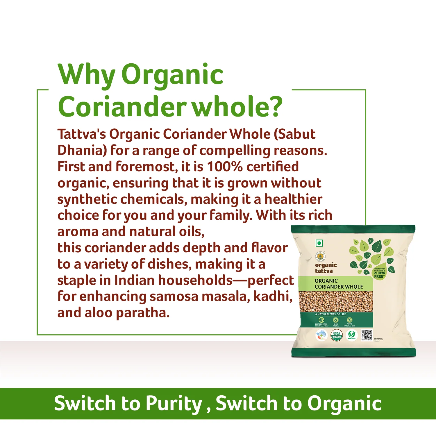 Organic Coriander Whole - Image 5