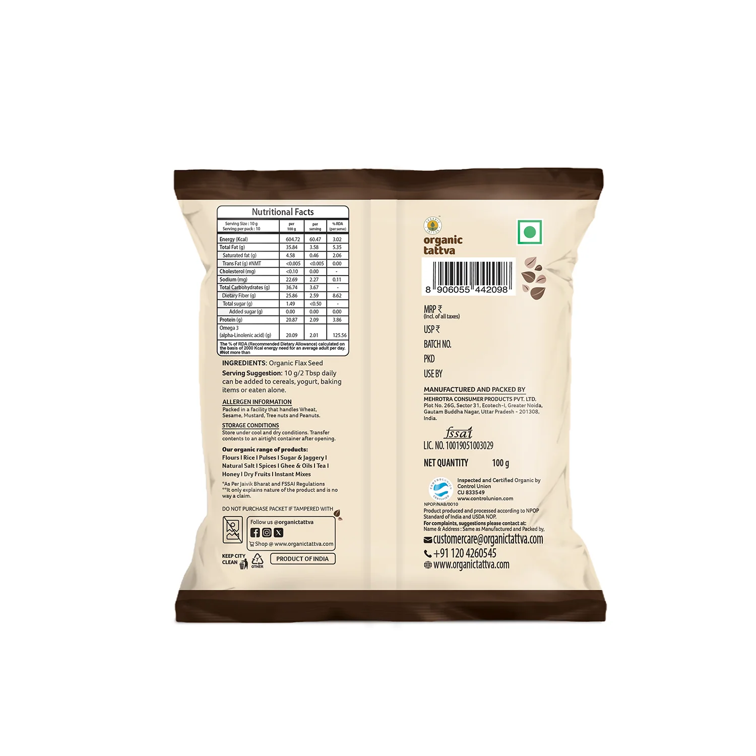 Organic Flax Seeds - Image 9