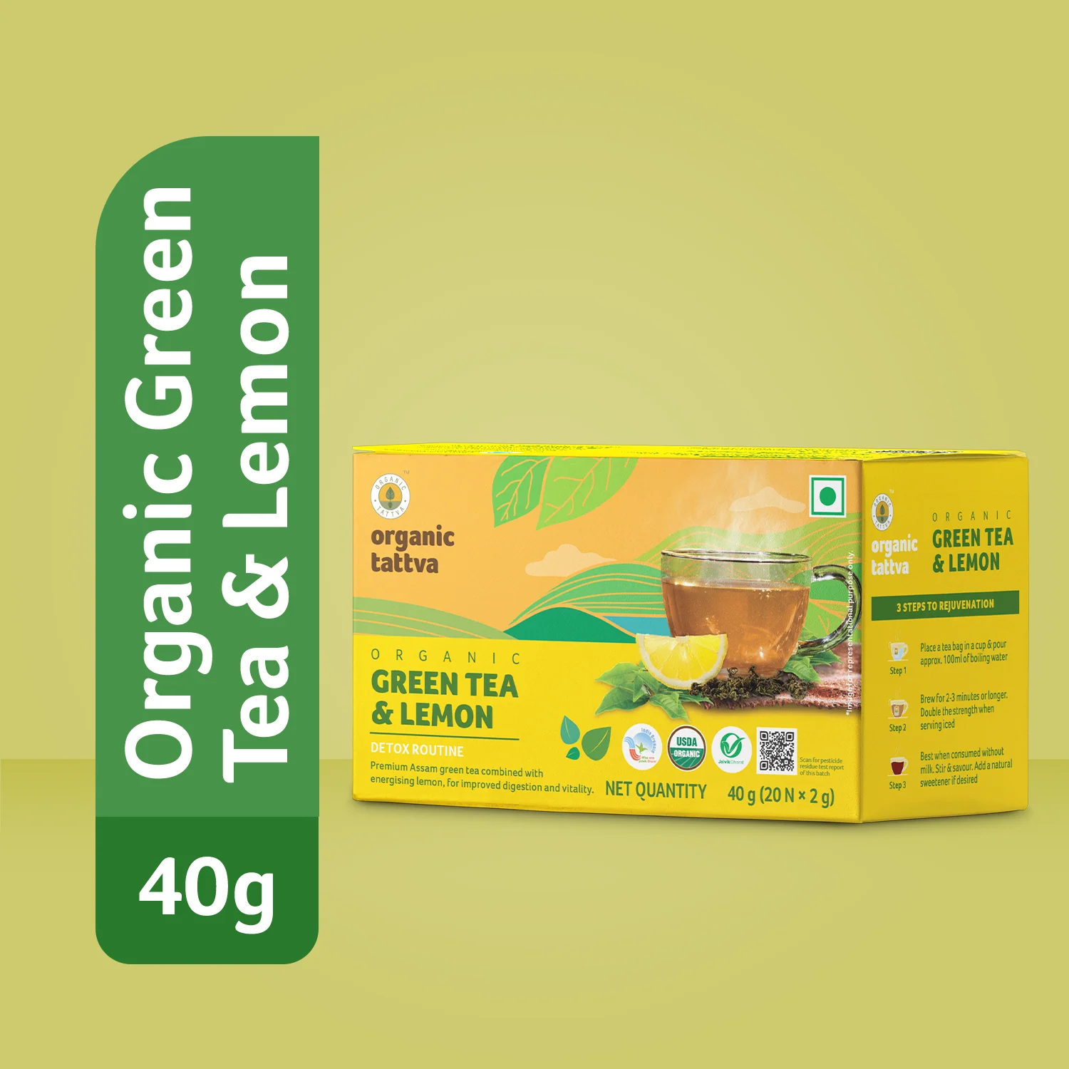Organic Green Tea & Lemon - Image 4