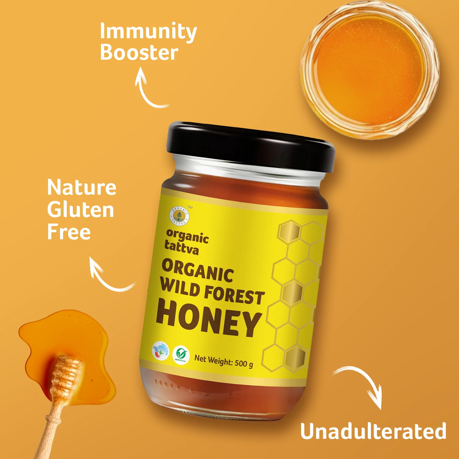 Organic Wild Forest Honey - Image 4