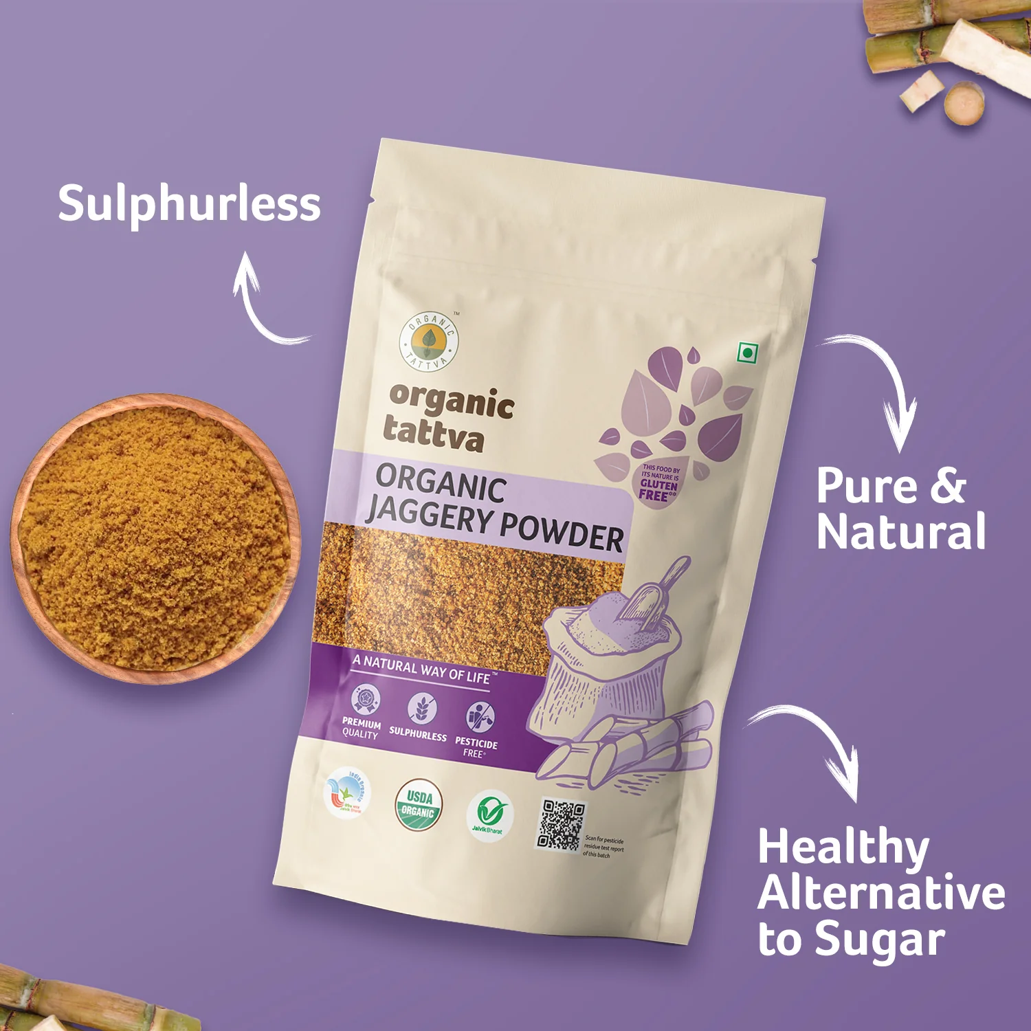 Organic Jaggery Powder - Image 3