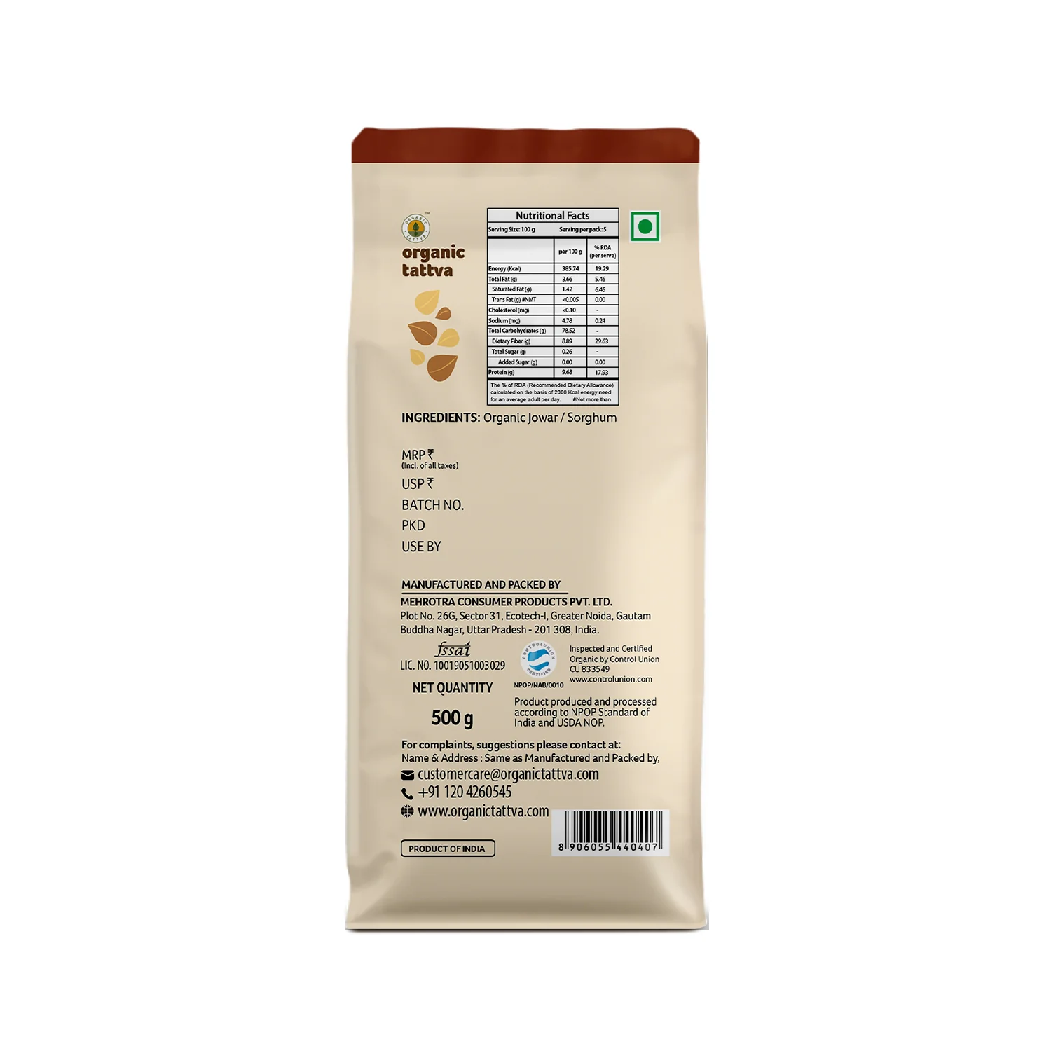 Organic Jowar Flour - Image 9