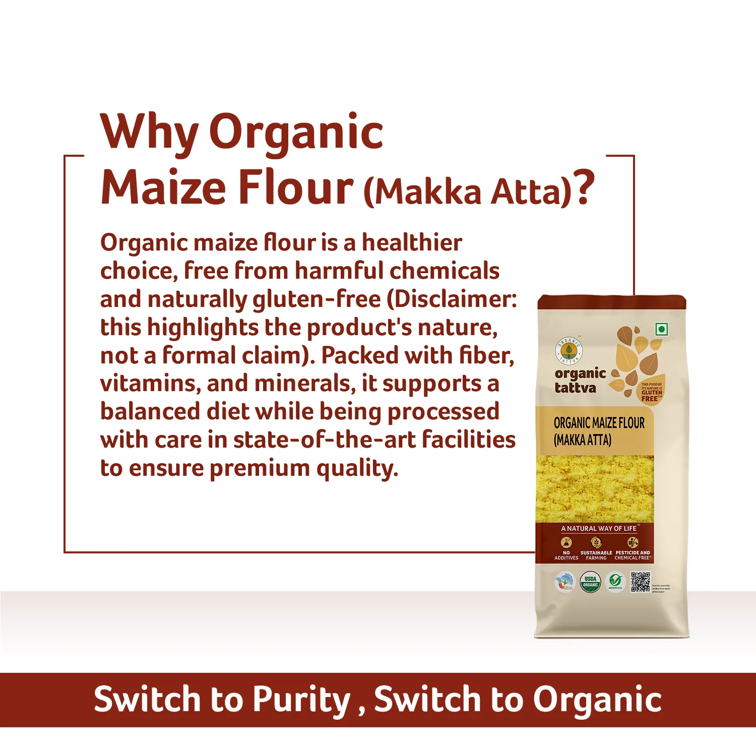 Organic Maize Flour (Makka Atta) - Image 7