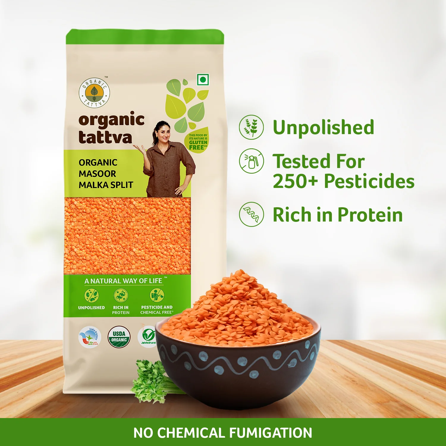 Organic Masoor Malka Split - Image 2