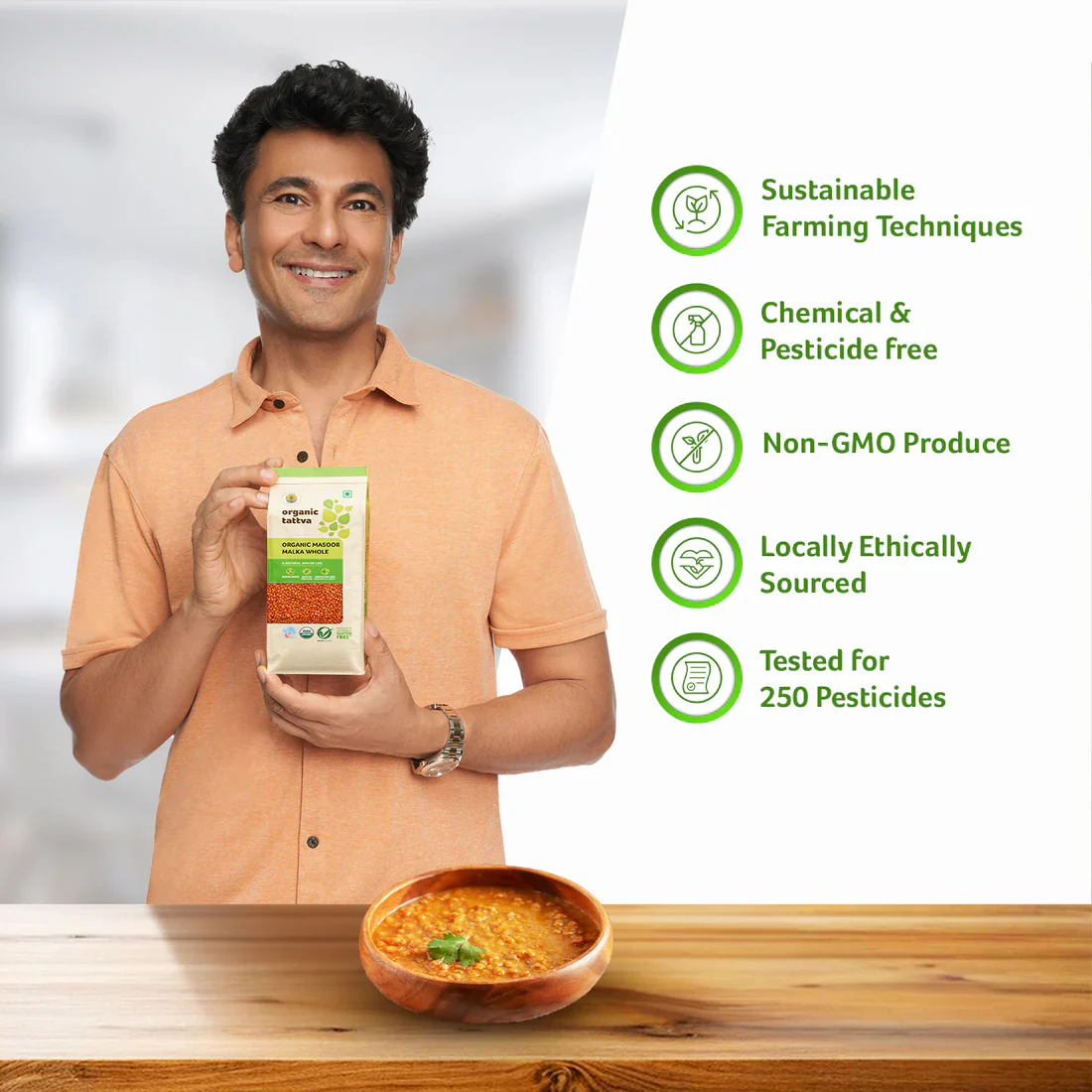 Organic Masoor Malka Whole - Image 4