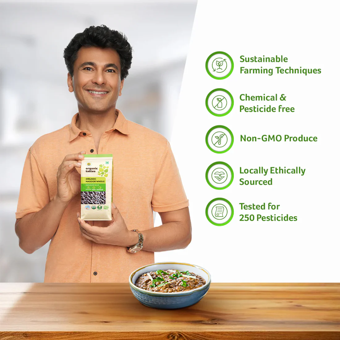 Organic Masoor Whole - Image 5