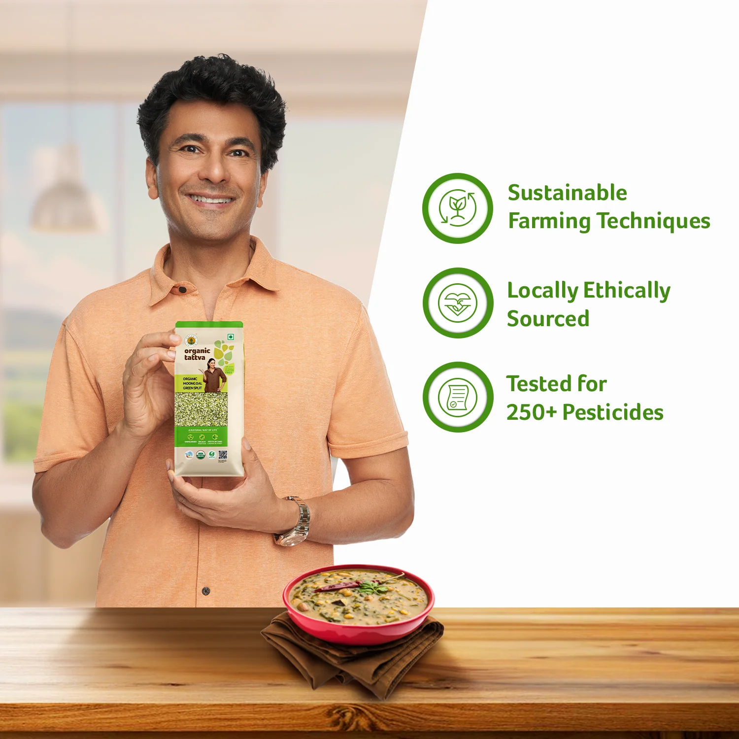 Organic Moong Dal Green Split - Image 3