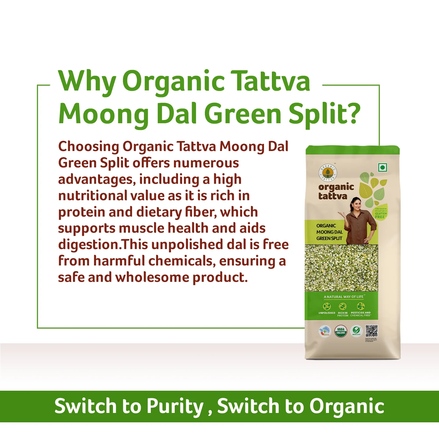 Organic Moong Dal Green Split - Image 5