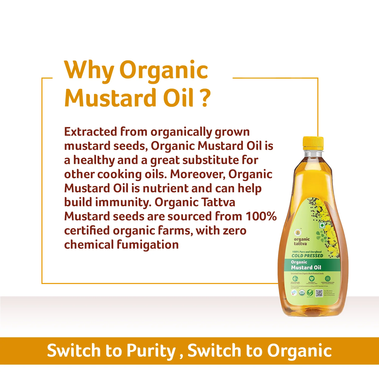 Organic Cold Pressed Mustard Oil - Image 5