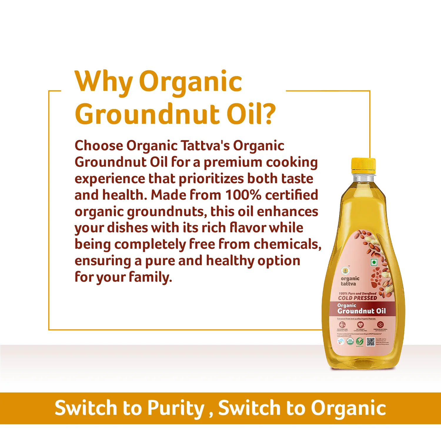 Organic Cold Pressed Groundnut Oil - Image 5
