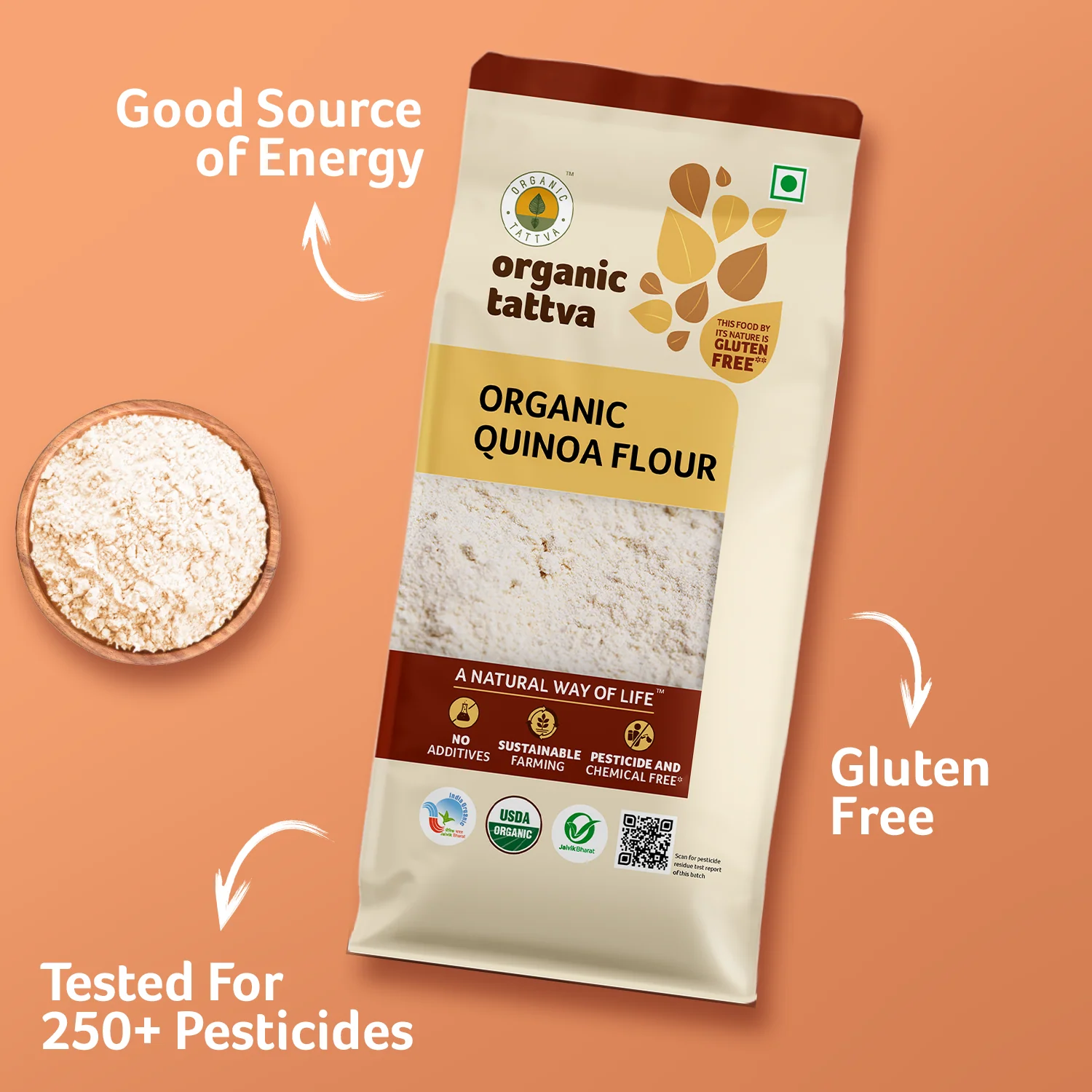 Organic Quinoa Flour - Image 2