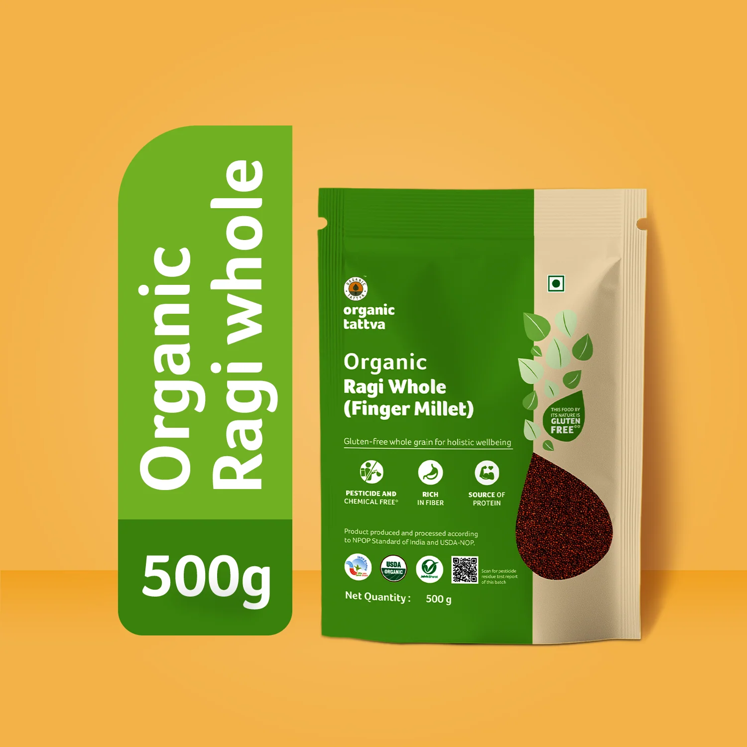 Organic Ragi Whole - Image 3