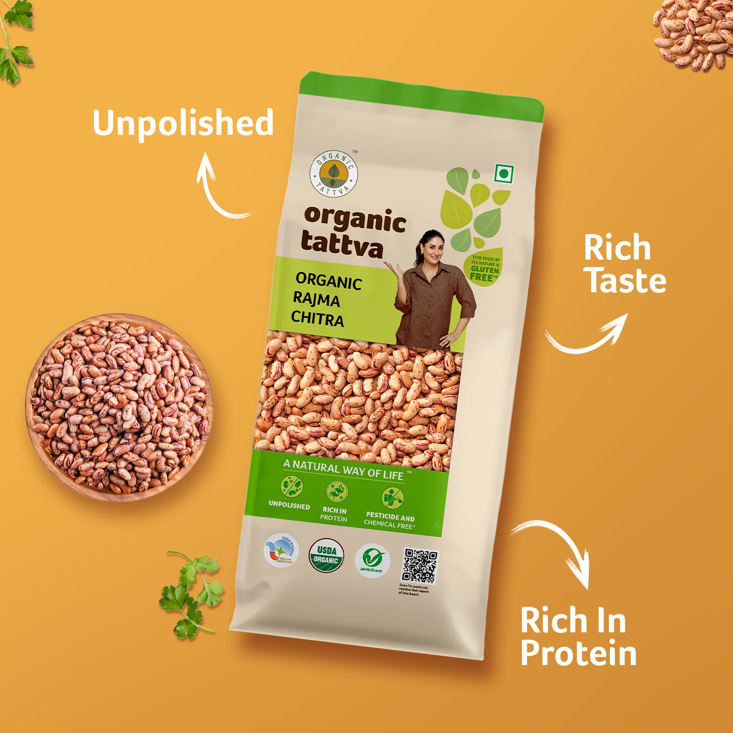 Organic Rajma Chitra - Image 2