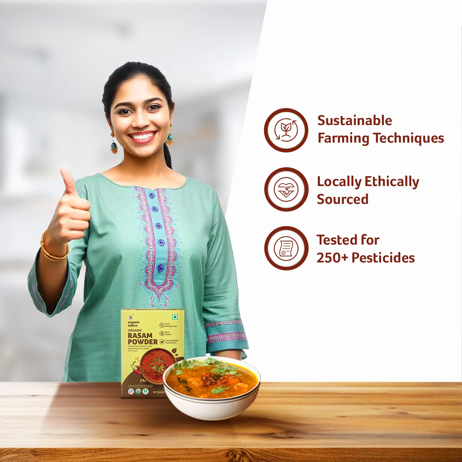 Organic Rasam Powder - Image 3