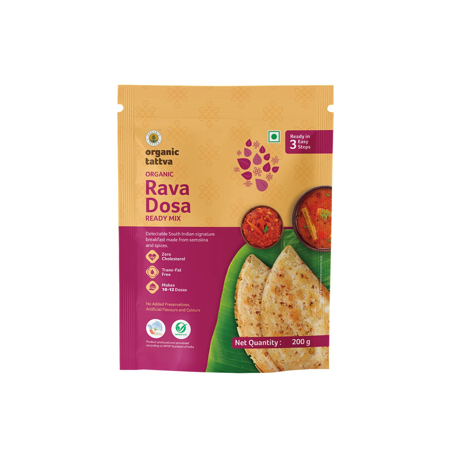 Organic Rava Dosa Ready Mix - Image 8