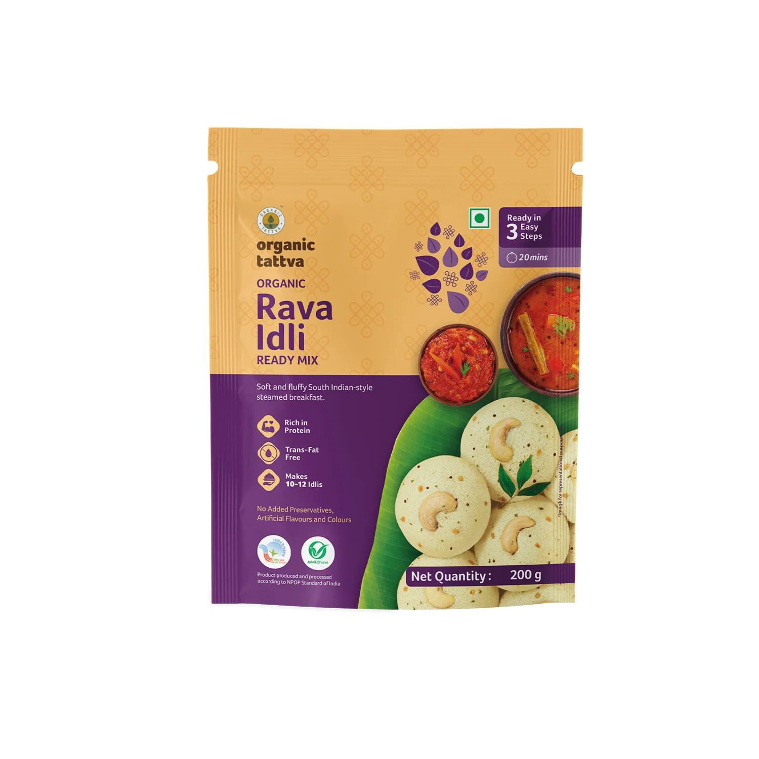Organic Rava Idli Ready Mix - Image 8