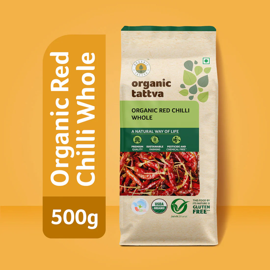 Organic Red Chilli Whole - Image 4