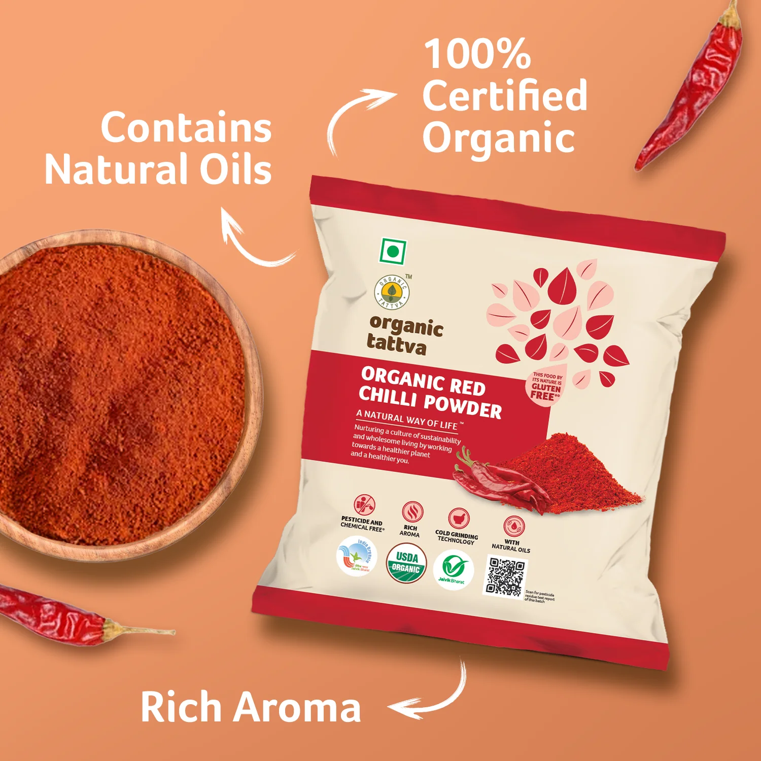 Organic Red Chilli Powder - Image 2