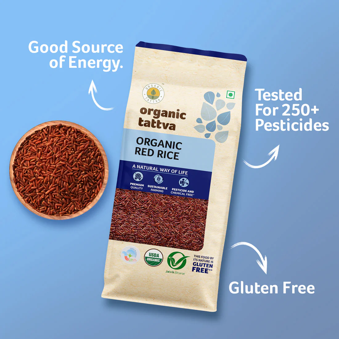 Organic Red Rice - Image 2