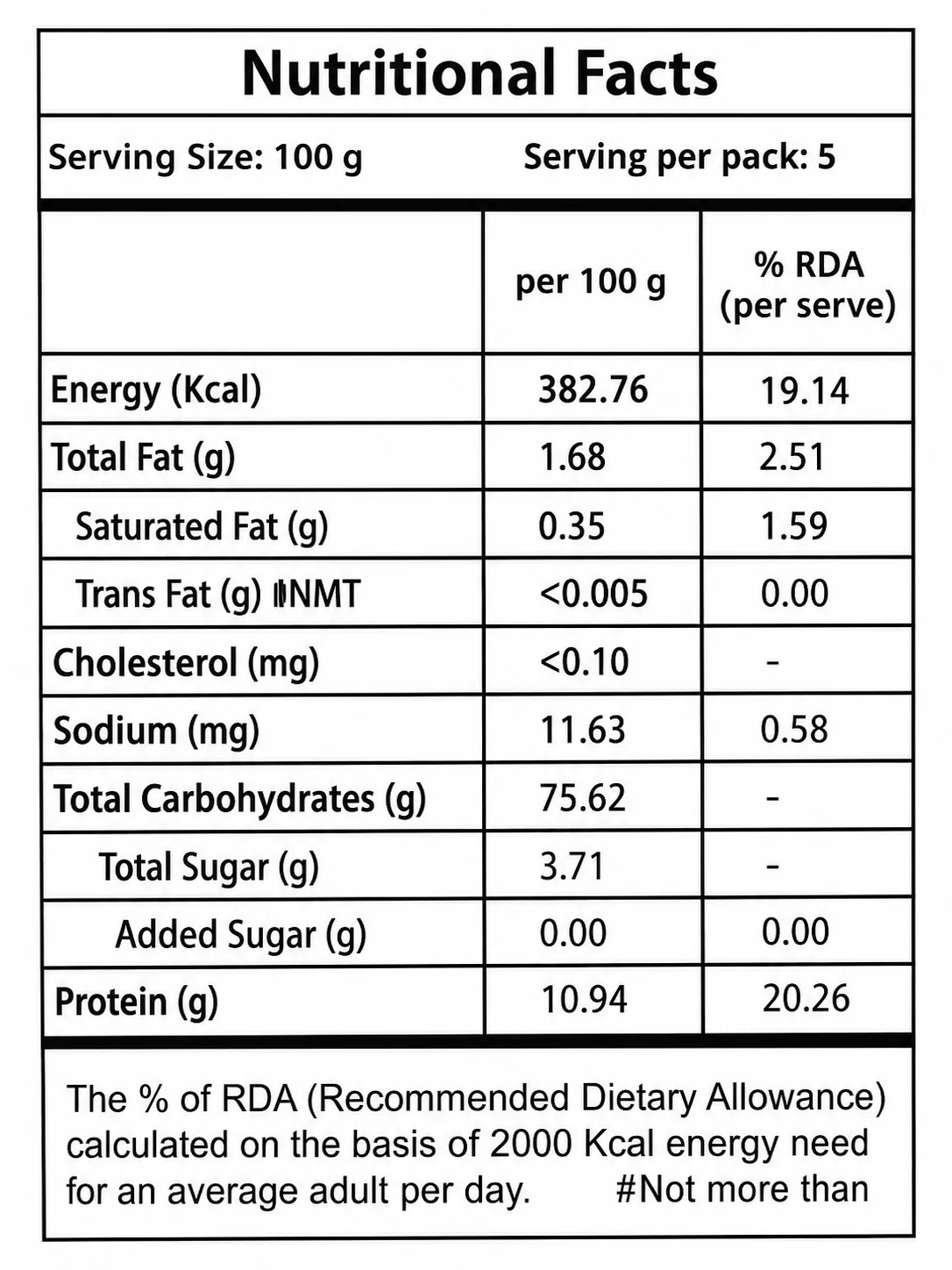Organic Refined Wheat Flour (Wheat Maida) - Image 9