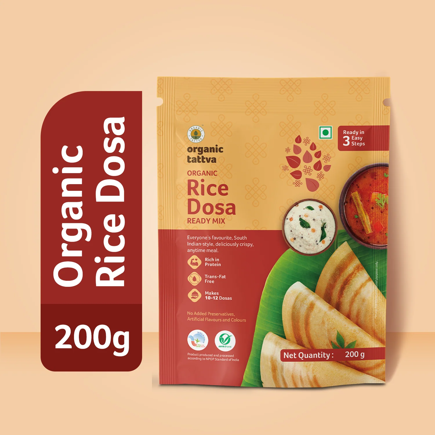 Organic Rice Dosa Ready Mix - Image 3