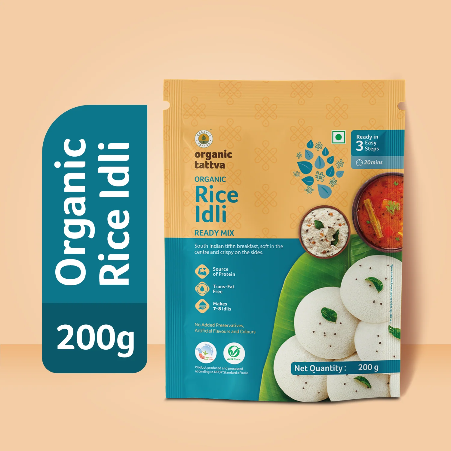 Organic Rice Idli Ready Mix - Image 4