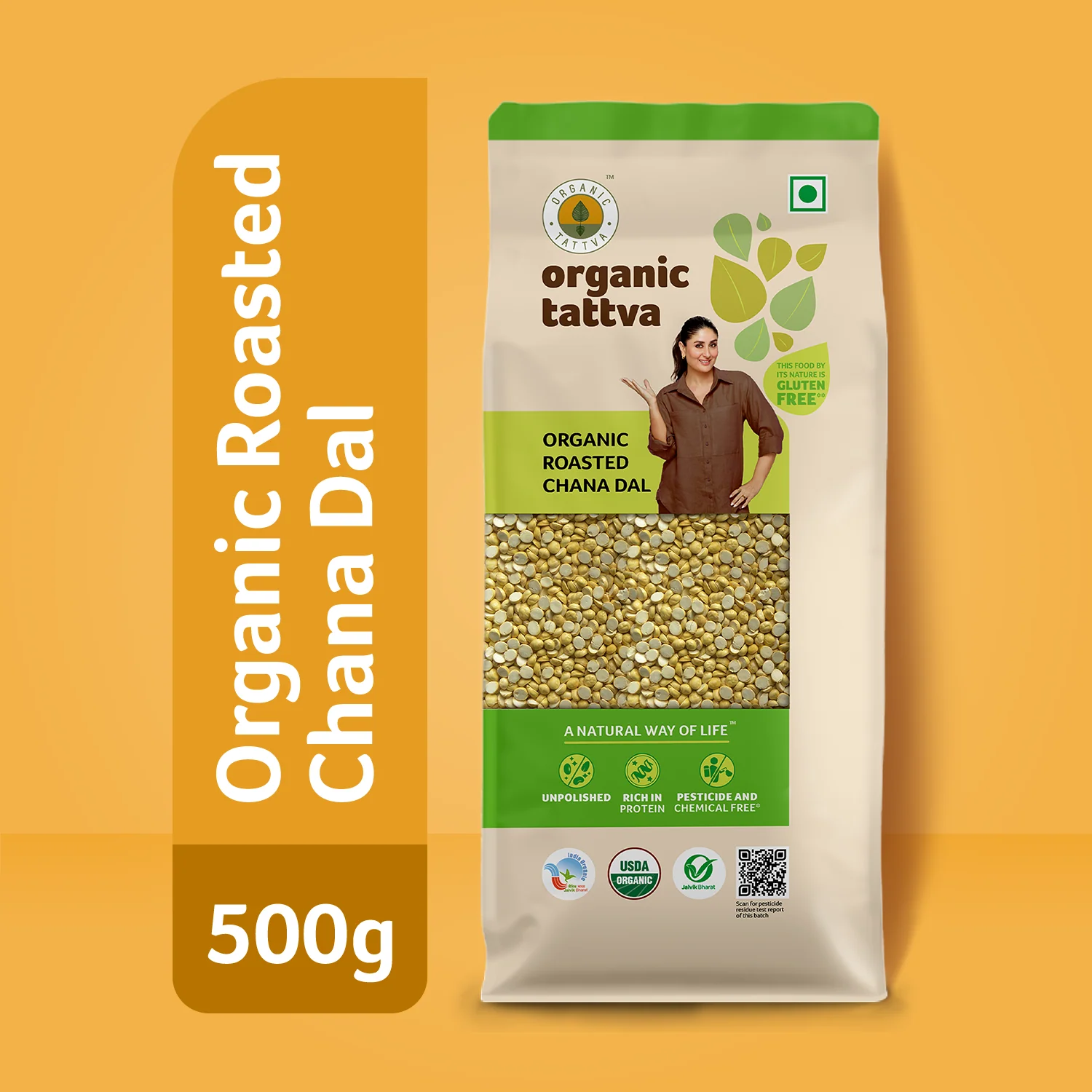 Organic Roasted Chana Dal - Image 3