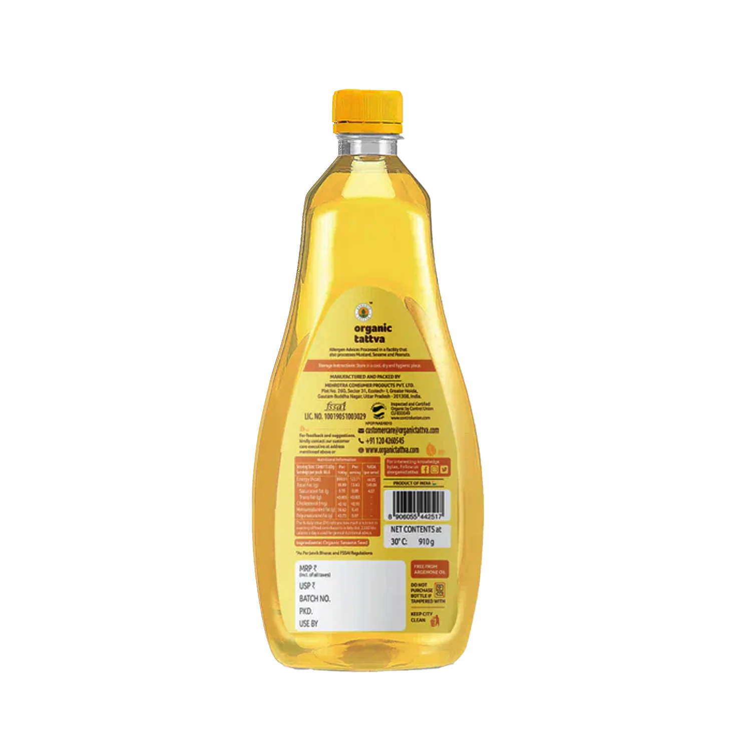 Organic Cold Pressed Sesame Oil - Image 9
