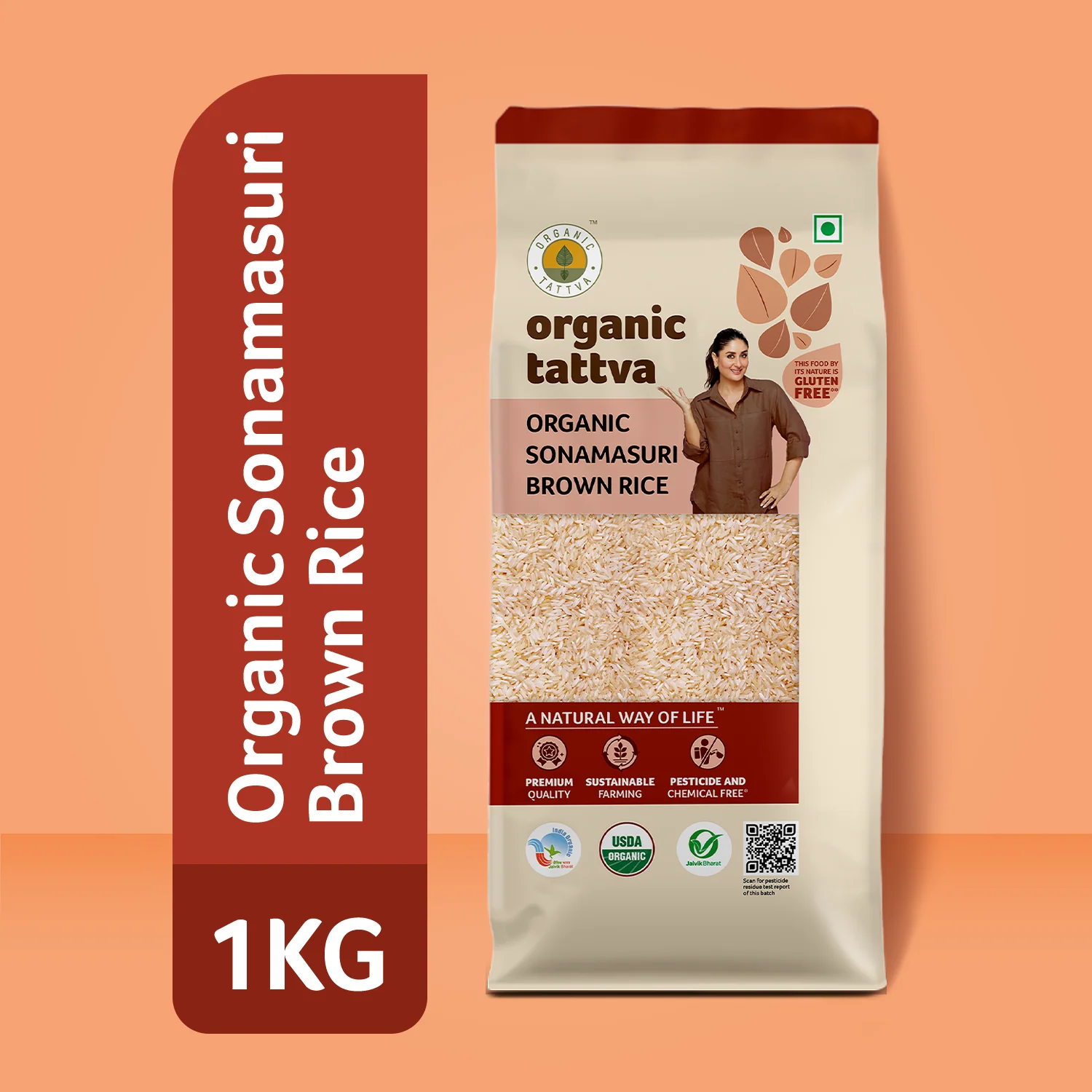 Organic Sonamasuri Brown Rice - Image 4