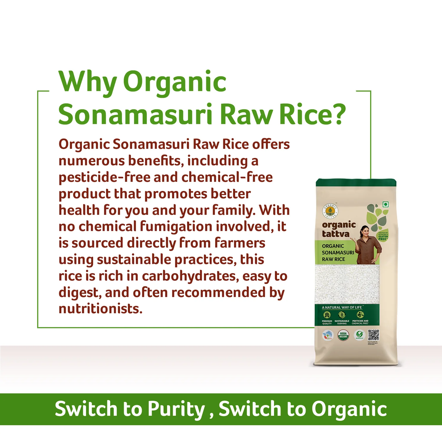 Organic Sonamasuri Rice White - Image 9